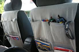 Backseat Organizer Http Www Themayfly Com Weblog 2007 10 The Car Organizer Howto Html Cars Organization Sewing Tutorials Car Seat Organizer