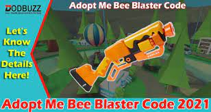 Apr 13, 2021 · first is the adopt me! Adopt Me Bee Blaster Code July 2021 How To Get It