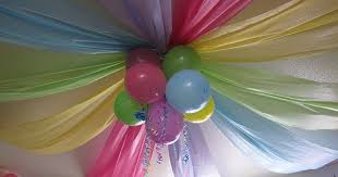 Quick Easy Simple Birthday Decoration Ideas At Home Super Simple Decoration Idea For Parties What Are The Colorful Streamers Birthday Parties Party Decorations Bday Party