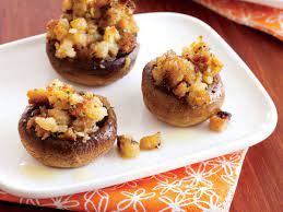 Boneless pork loin roast, cornbread, apples, heavy cream, black pepper. Thanksgiving Leftovers Cornbread Stuffing Stuffed Mushrooms Thanksgiving Leftovers Cornbread Stuffing Stuffed Thanksgiving Vegetable Side Dish Recipes Decorados De Unas