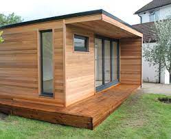 5m X 3m Garden Room Home Office Studio Summer House Log Cabin Chalet Summer House Garden Garden Cabins Backyard Office