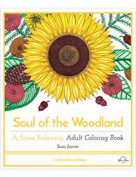 Köp boken soul of the woodland: Soul Of The Woodland A Stress Relieving Adult Coloring Book Celebration Edition Bluestarcoloring Com