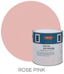 The wood is protected by the paint or stain. Protek Royal Paint Natural Stains 2 5 Litres Rose Pink Elbec Garden Buildings