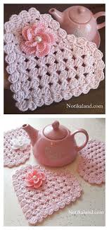 The coasters are crocheted with rico creative cotton aran yarn, which is a 100% cotton. 10 Heart Coaster Free Crochet Pattern And Paid Crochet Coaster Pattern Valentines Crochet Crochet Coasters