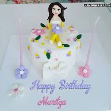 Happy Birthday Cake For Teacher With Name Edit Pin By Dominica Montalvo On Happy Birthday Doll Birthday Cake Happy Birthday Cakes Birthday Wishes Cake