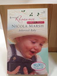 4 Romance Books by Nicola Marsh, the Billionaire's Baby, Inherited: Baby &  2 More! 0824