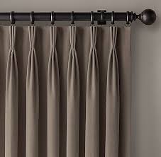 Super angebote für blackout curtains hier im preisvergleich. Designer Italian Velvet Taupe Color Lined Curtain Panel Fabric Window Treatment French Pinch Pleat Drapery Blackout Lining Drapes In 2021 Fabric Window Treatments Curtains Pinch Pleat Curtains