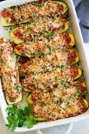 Hearty And Flavorful Zucchini Boats Made With Fresh Zucchini Turkey Sausage Tomatoes Herbs Panko And Two Types Of Ch In 2020 Cooking Recipes Recipes Zucchini Boats