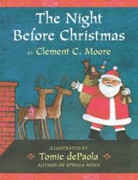 My ancestors told stories in the night.in mead hall and by fire's light, they recalled to each other the things of fright; The Night Before Christmas Clement C Moore 9780823443512 Hive Co Uk