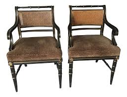 1970s Vintage Drexel Heritage Cane Back Accent Arm Chair Chairish