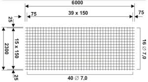 Je nach typ sind sie für verschiedene einsatzzwecke geeignet. Elg Metall Eg Lubben Fachgrosshandel Bewehrungsmatte Q 257a 2 30x6m 13 8m Artikel Nr Bemq257st
