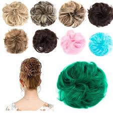 Attach the hairpiece like a scrunchie and adjust the hair to your desired look, it's that simple! Florata Synthetic Hair Bun Extensions Messy Hair Scrunchies Hair Pieces For Women Hair Donut Updo Ponytail Walmart Com Walmart Com
