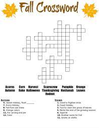 The spruce / ellen lindner if solving a crossword puzzle brings you a sense of satisfaction, then grab a pencil (or a l. Free Fall Crossword Puzzle Printable Worksheet Available With And Without A Word Bank Perfect Word Puzzles For Kids Crossword Puzzle Brain Teasers For Kids