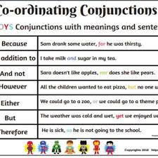 6 | fanboys conjunctions 'for', 'or' and 'nor' 3 Coordinating Conjunction Examples Source Download Scientific Diagram