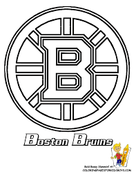 Boston Bruins Hockey Free Coloring Pages Nhl Hockey East Hockey Pictures Free Winter Fr Boston Bruins Hockey Boston Bruins Logo Sports Coloring Pages