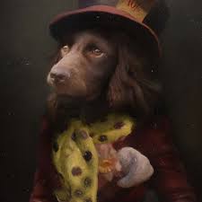 Custom pet portrait,romantic pet portrait,regal pet portrait,royal pet portrait,historical portrait,fine art print or digital file. Pin On Anthropomorphic Portraits