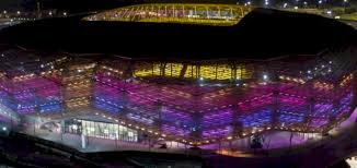 It has a current capacity of 45.350. Alkass Digital Media Delegations Tour Education City Stadium