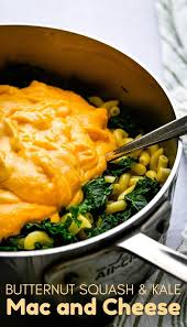Healthy Mac And Cheese Kale And Butternut Squash Gratin Recipe Healthy Mac N Cheese Side Dishes Easy Vegetarian Casserole
