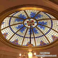 Dome over frame skylight cover. China European Pattern Style Anqitue Stained Glass Ceiling Skylight Dome China Stained Glass Ceiling Stained Glass Dome