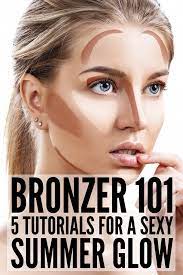 After you have learned how to wear a bronzer on your face, comes the application of blush. Pin On Best Makeup Contouring Tips