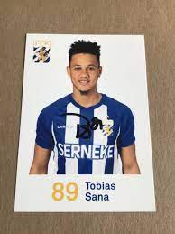 Tobias Sana, Sweden IFK Gothenburg 2020/21 signed club card 4x6 | eBay