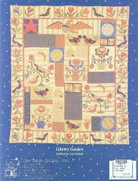 Jan Patek Liberty Garden 2004 Quilt Pattern Book With Sue Etsy Quilts Quilt Pattern Book Patriotic Quilts