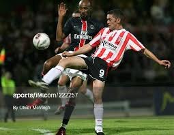 Vos photos d'actu de la semaine du 25 novembre au 1er décembre 2008. Sportsfile Derry City V Paris St Germain Uefa Cup 1st Round 1st Leg Fixture 222257