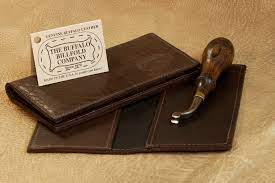 Whether you want a practical plastic checkbook cover, prefer the understated sophistication of our classic leather checkbook covers, or you love fun character designs, you can choose from our wide range of options. Buffalo Checkbook Cover Buffalo Billfold Company
