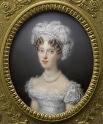 Jean Baptiste Joseph Duchesne Marie Caroline De Bourbon Siciles Duchesse De Berry 1820 Portrait Peinture Duchesse Marie