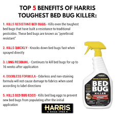 Harris Toughest Bed Bug Spray Killer 32 Oz Walmart Com Walmart Com