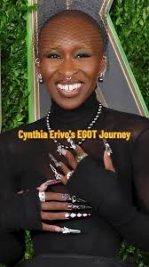 Cynthia Erivo's EGOT is right around the corner! @Wicked Movie #wicked  #wickedmovie #egotwinner #cynthiaerivo #egot #oscars #elphaba #blackactors  #blackceleb #cocoabutter @Selorm
