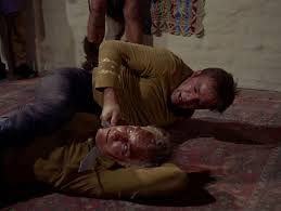 Image result for captain kirk throws finger