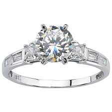 Последние твиты от david fingerhut (@fingerhut). Fingerhut Palmbeach Jewelry 10k White Gold Round Princess Cut And Baguette Cz Engagement Ring
