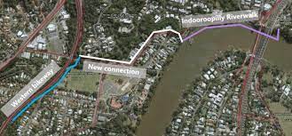 Indooroopilly is situated north of bellawongarah, northeast of black ash nature reserve. 16 May 2021 Space For Cycling Brisbane