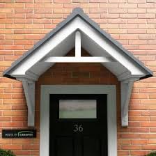 Each of our residential entrance canopies are easy to install and our catalogue covers both modern and traditional styles, you can get the look you want for your property in minutes. Door Canopy Traditional Styles