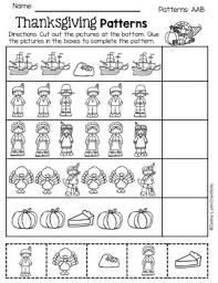 November Pre K Math Literacy Thanksgiving Worksheets Preschool School Holiday Activities Math Literacy