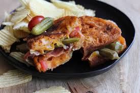 This grilled cheese with tomatoes and bacon recipe from delish.com is the best. Dill Pickle Bacon Grilled Cheese Sandwich Recipe Simplemost