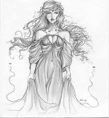 How To Draw Aphrodite Step Greek Goddess Art Aphrodite Art Goddess Art