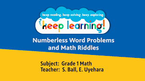 Select one or more questions using the checkboxes above each question. Keep Learning Grade 1 Math 6 Numberless Word Problems Bundles Sticks Season 1 Pbs