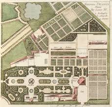plans du petit trianon versal sad arhitektura