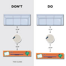 A coffee table should measure 16 to 18 inches from the floor to the tabletop. Coffee Table Dimension Guide Ashley Homestore