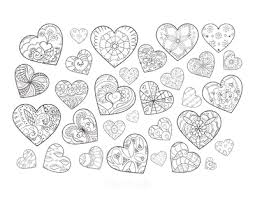 Customize the letters by coloring with markers or pencils. 70 Best Heart Coloring Pages Free Printables For Kids Adults