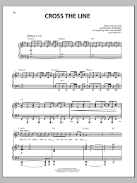 Broadcast in the uk on chr. Lin Manuel Miranda Cross The Line From Bring It On The Musical Sheet Music Pdf Notes Chords Broadway Score Piano Vocal Download Printable Sku 154285