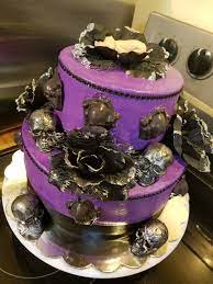 Goth Baby Shower Cake Baby Shower Cakes Goth Baby Baby Shower
