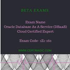 Exam Name Oracle Database As A Service Dbaas Cloud Certified Expert Exam Code 1z1 160 Http Bit Ly 1owqugc Exam Coding Juniper Networks