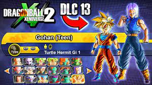 A dragon ball xenoverse 2 (db:xv2) mod in the other/misc category, submitted by natko. Dragon Ball Xenoverse 2 Dlc 13 New Updated Characters Costumes Skills Wishlist Youtube