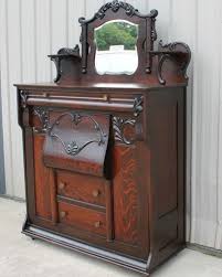 Ebays Best 1900 1910 Rare Oak Larkin Furniture Antique Murphy Bed Old Finish Antique Furniture Antique Wooden Chairs Antique Oak Furniture