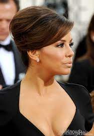 Updo hairstyles are loved and adored by all. Retro Hairstyles Eva Longoria Updos For Medium Length Hair French Twist Hair Hollywood Hair
