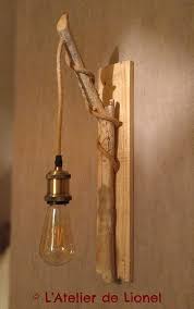 Luminaire design fabriqué en france. Dernieres Creations En Bois Flotte Naturel Lampadaire Bois Luminaire Bois Creations En Bois