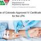 LPN IV Certification Course December 19 - 21, 2024.
